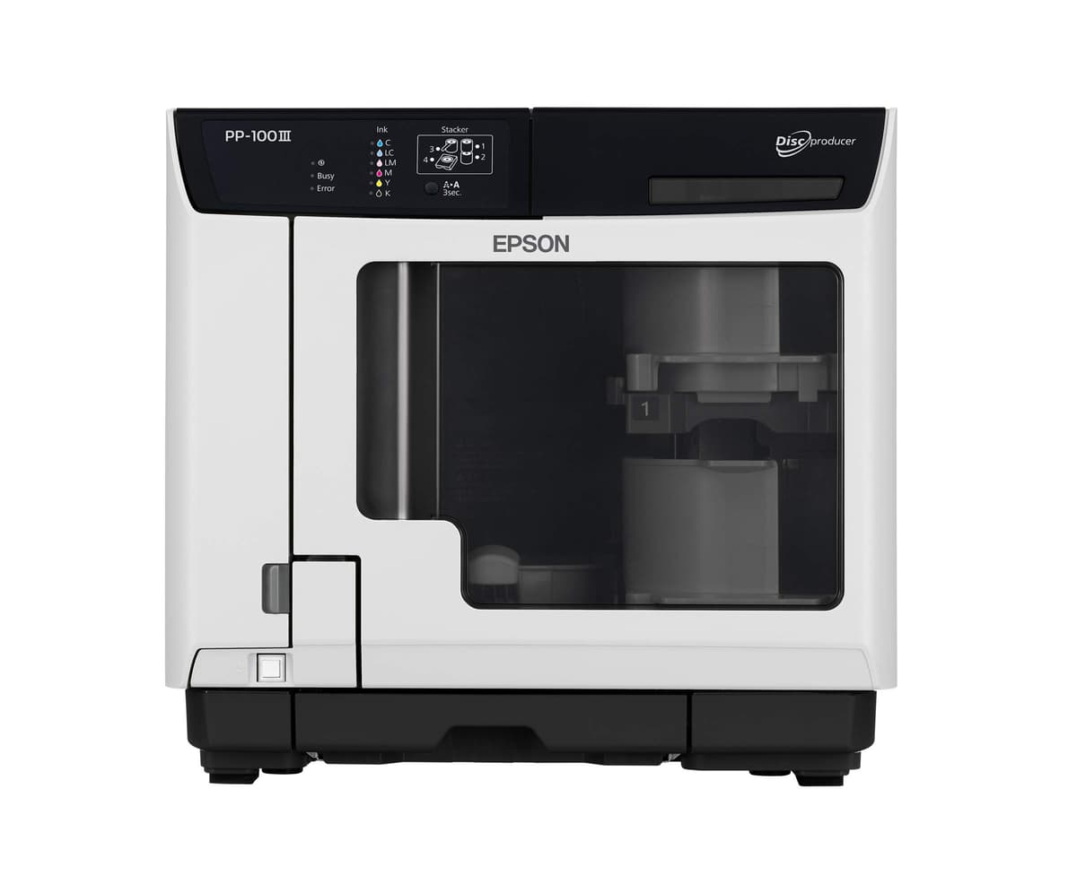 Epson Discproducer PP-100III Publicador/Duplicador e Impresora de Discos CD/DVD/Blu-ray, automático C11CH40001