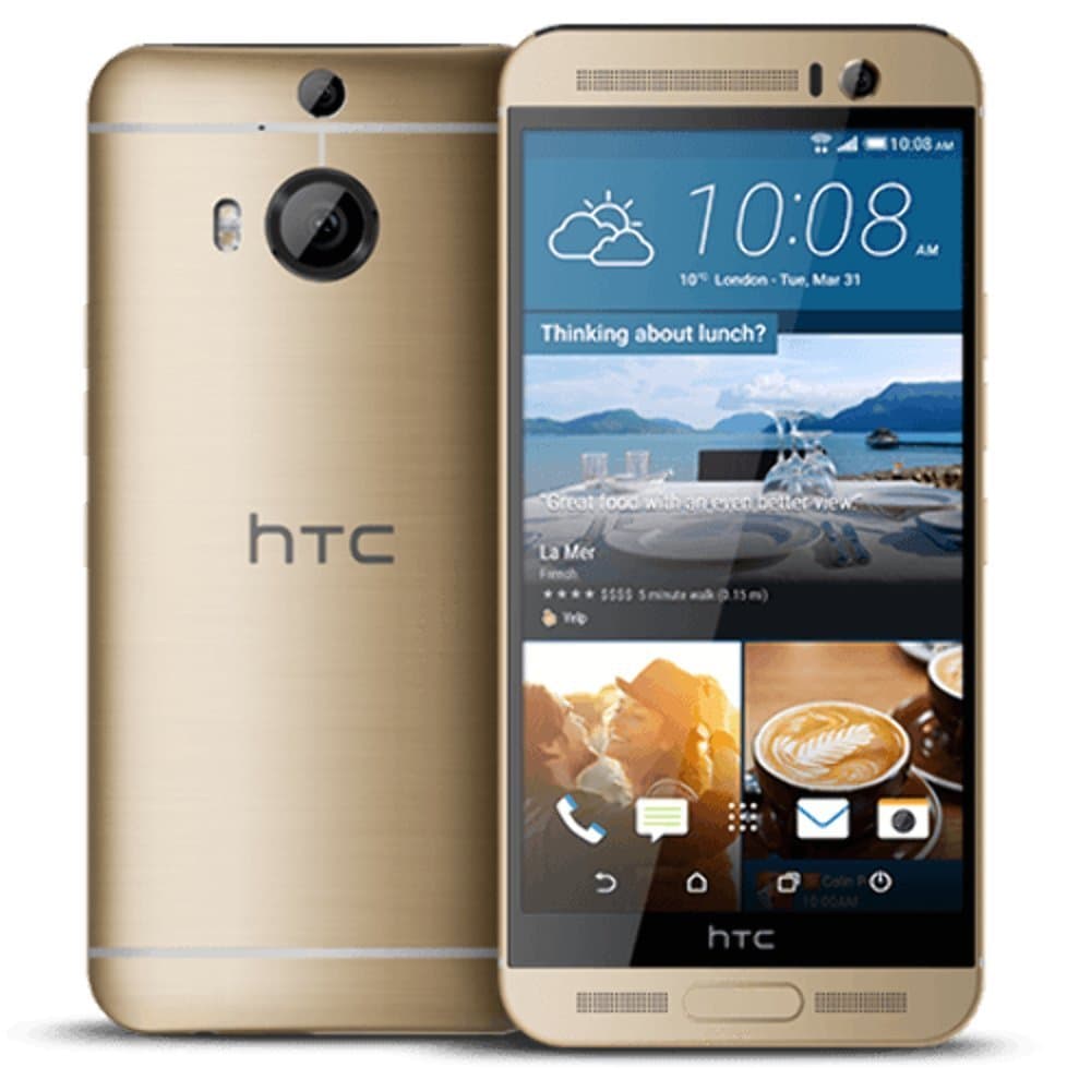 HTC One M9+ Plus 32GB Dorado 5.2" Desbloqueado GSM Modelo Internacional Sin garantía 4718487673483