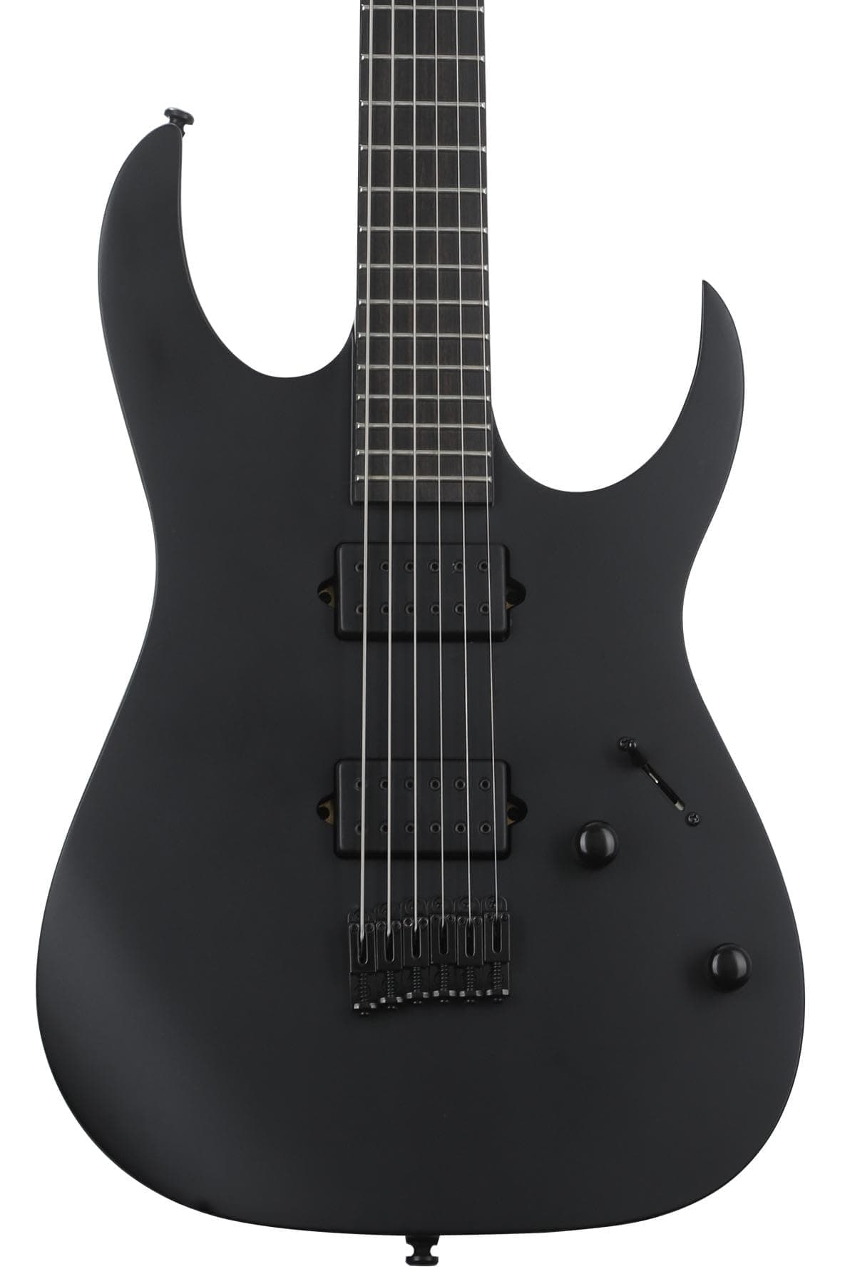 Ibanez Iron Label RGRTB21 guitarra eléctrica barítono 6 cuerdas Black Flat BKF