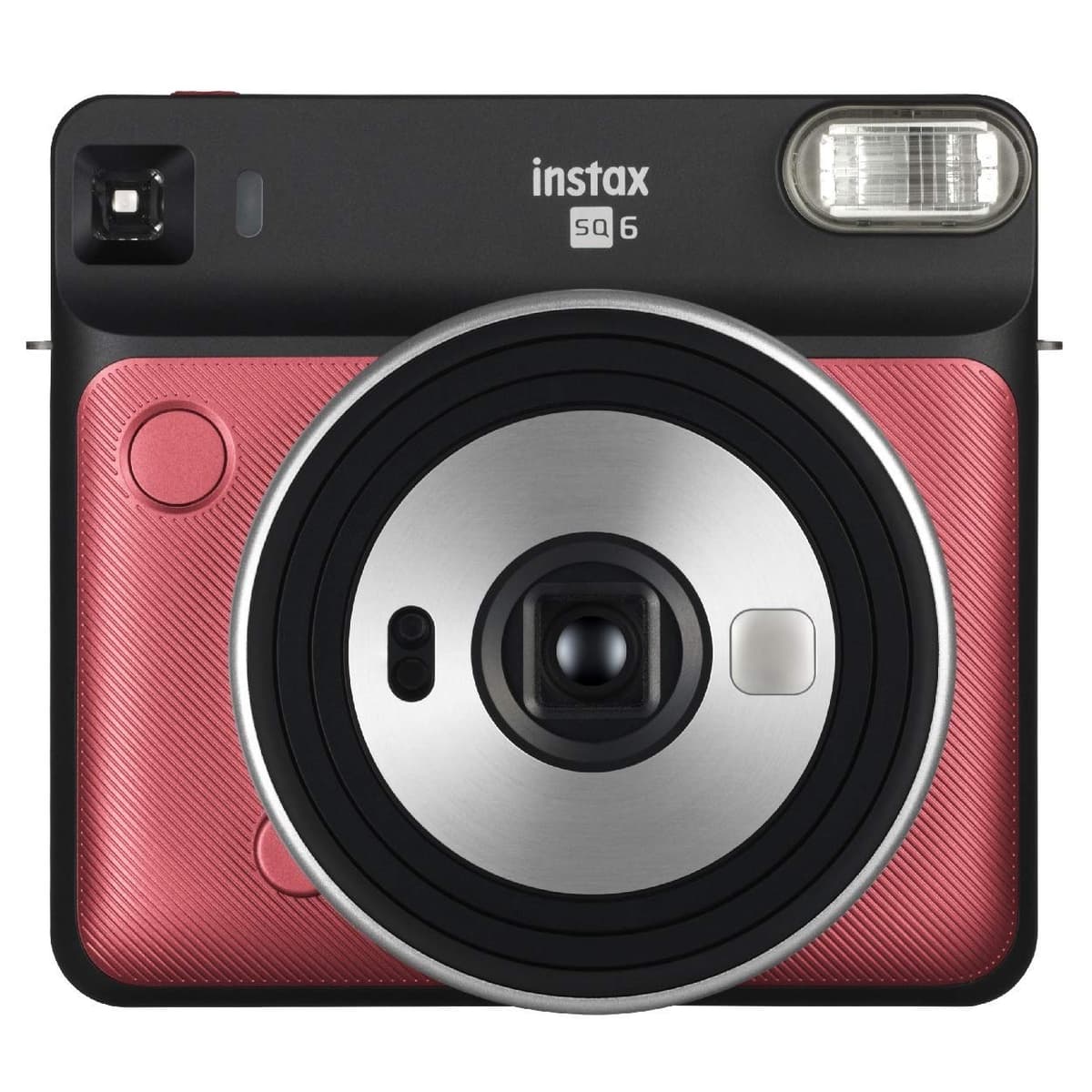 Fujifilm Instax Square SQ6 cámara instantánea formato cuadrado, para película Instax Square, color Rojo Rubí