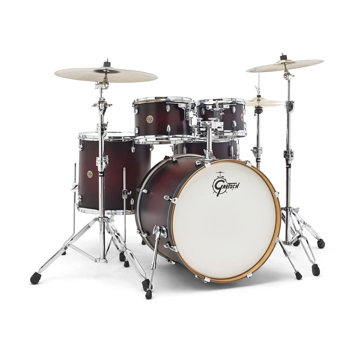 Gretsch Drums CM1-E825-SDCB batería acústica set 5 piezas, acabado Satin Deep Cherry Burst