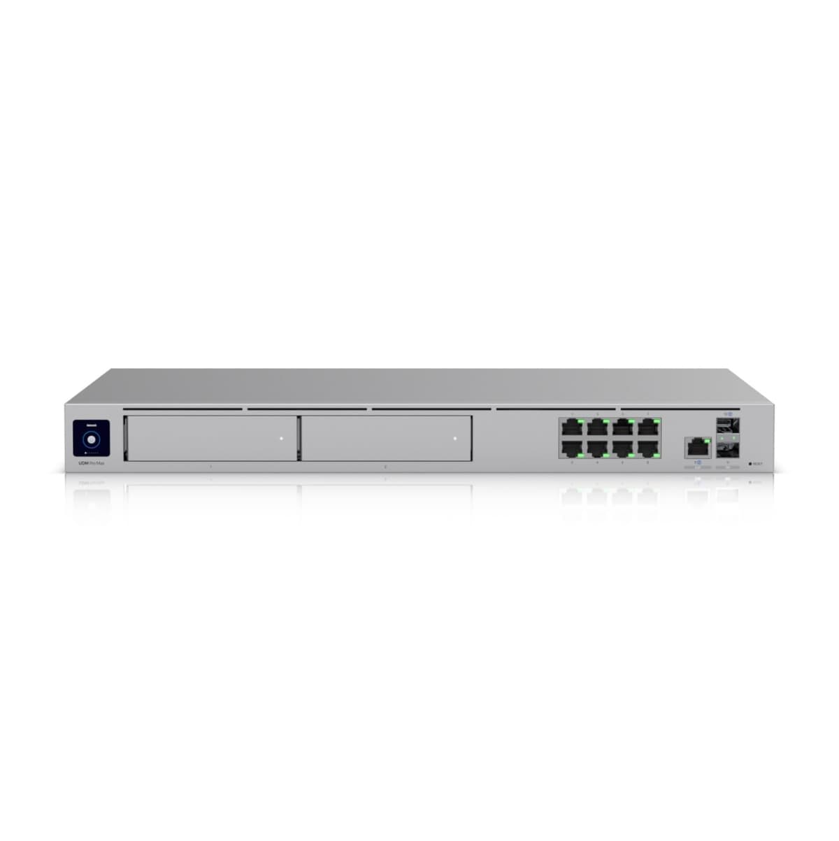 Ubiquiti UniFi UDM-Pro-Max Router 10G Cloud Gateway Firewall VPN Rack SFP+ Consola UniFi OS