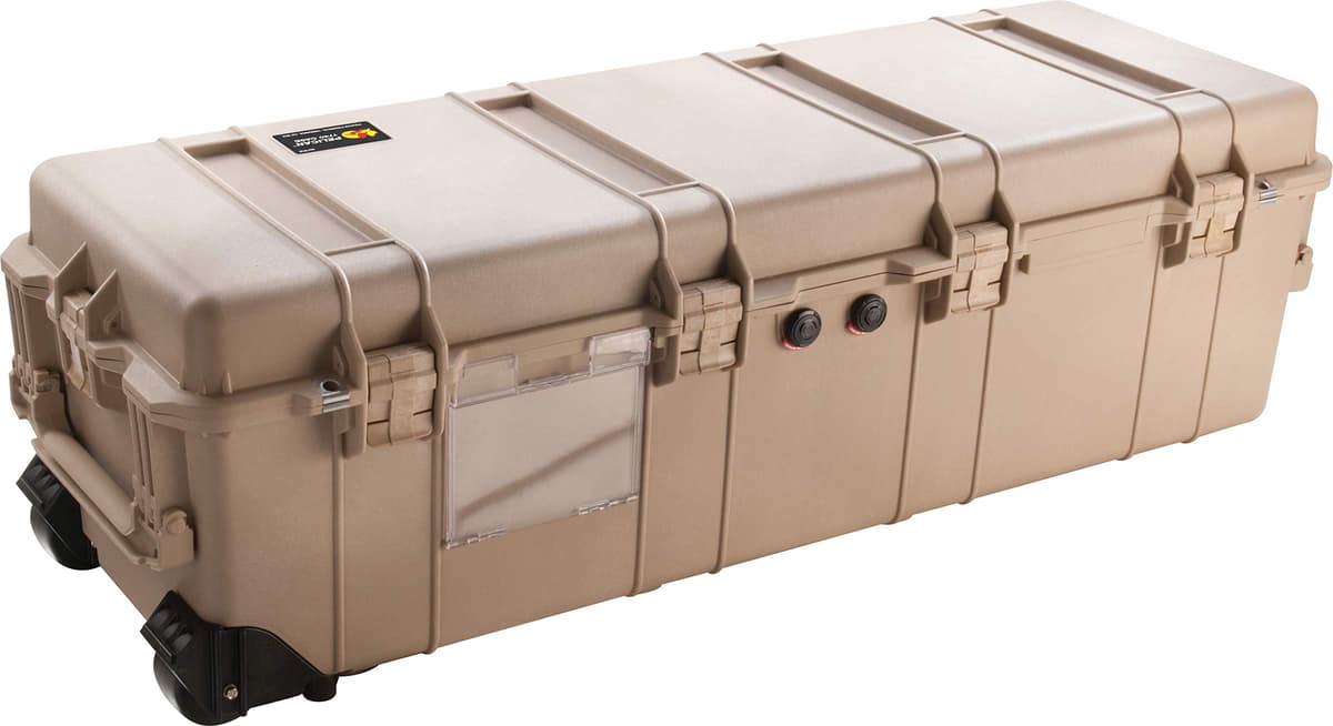 Pelican Case 1740-000-190 maleta rígida con espuma color arena (Desert Tan)