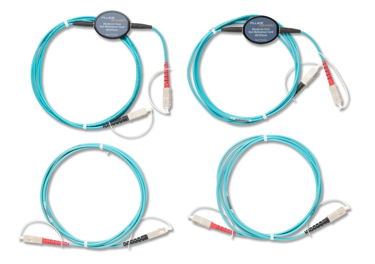 Fluke Networks MRC-50EFC-SCSCKIT Kit cordón de referencia de prueba, compatible Encircled Flux, fibras 50 µm, conectores SC