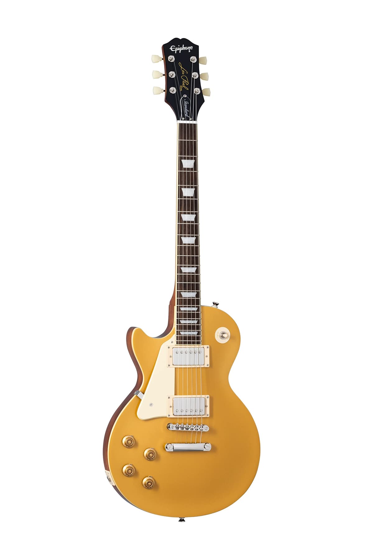 Epiphone Les Paul Standard 50s guitarra eléctrica para zurdos Dorado Metálico