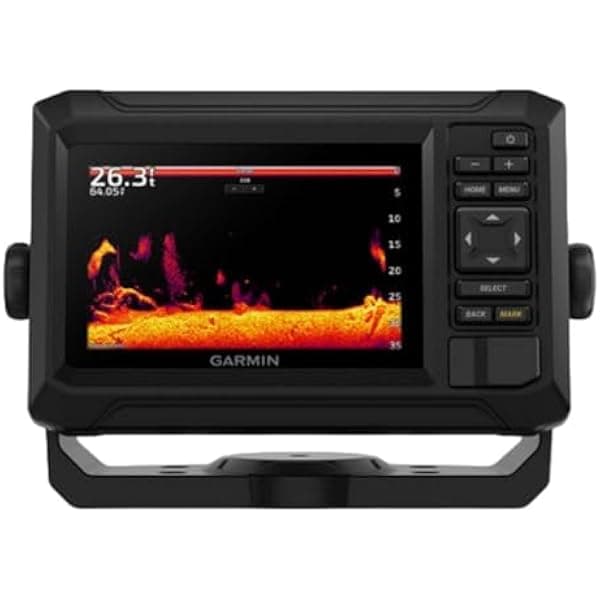 Garmin ECHOMAP UHD2 53cv Plotter/Ecosonda con mapas interiores de EE. UU. y transductor GT20-TM 010-02590-51