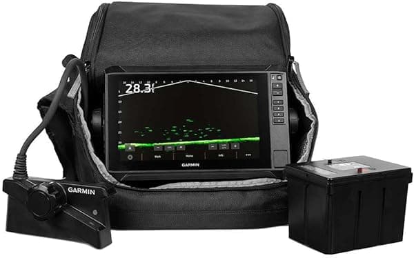 Garmin LiveScope Plus 010-02688-35 Bundle LI sonda para pesca en hielo con mapas Garmin Navionics+ EE. UU. Aguas Interiores