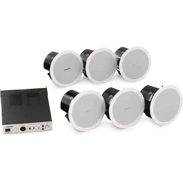 Bose Professional AudioPack Pro C6 888472-1210 kit de altavoces empotrables en techo 120V color blanco