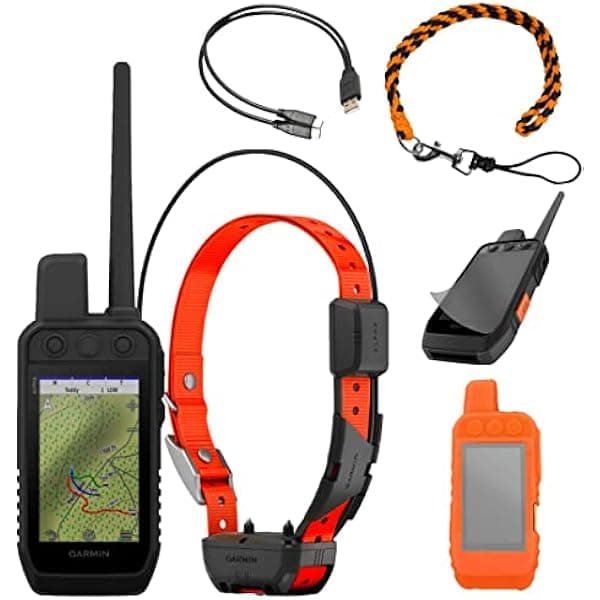 Garmin Alpha 300 TT25 Bundle GPS portátil pantalla táctil 5.1, collar de rastreo para caza