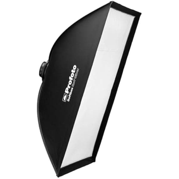Profoto Softbox 3x4 Pies Rectangular con difusor removible, iluminación suave y precisa para estudio (plateado)