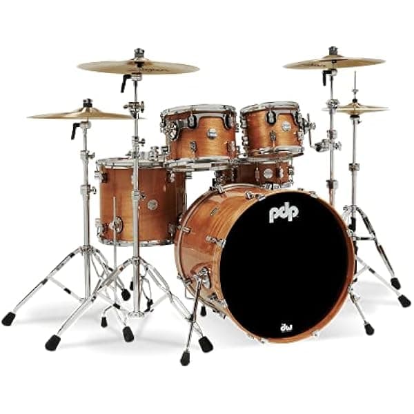 PDP Concept Exotic PDCMX2215HM paquete de cascos para batería 5 piezas acabado Honey Mahogany