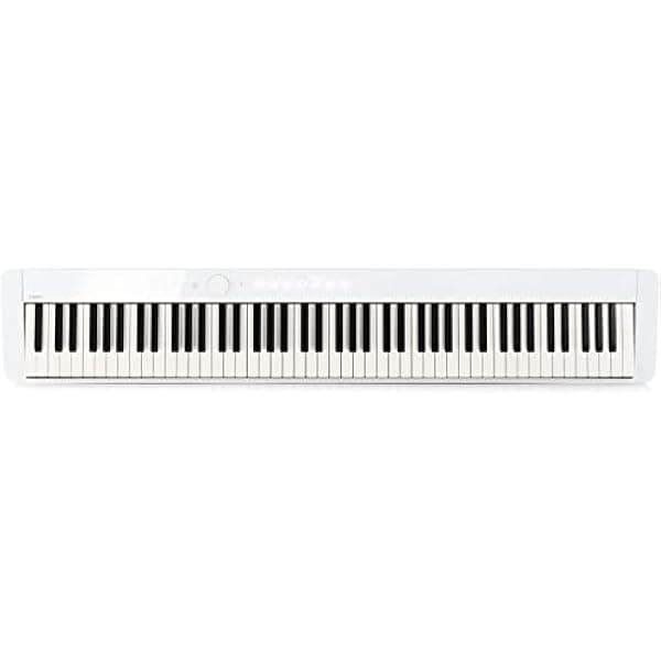 Casio Privia PX-S1000WE piano digital 88 teclas para hogar, compacto, color blanco