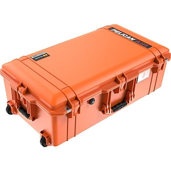 Pelican Air 1615 maleta rígida con espuma, color naranja, modelo 016150-0000-150