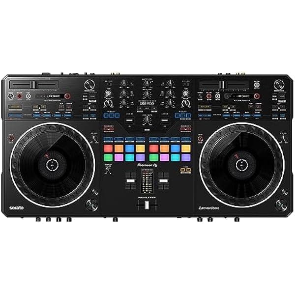 Pioneer DJ DDJ-REV5 controlador DJ de rendimiento 2 canales estilo scratch para DJs profesionales