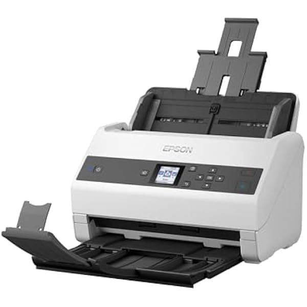 Epson WorkForce DS-870 Escáner de Documentos Dúplex A4 Alta Velocidad 65 ppm USB 3.0 Alimentación Automática