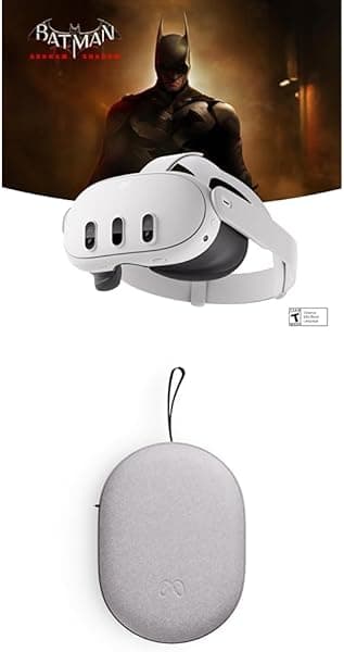 Meta Quest 3 512GB + Estuche de Transporte, Visor de Realidad Virtual VR Inalámbrico Standalone