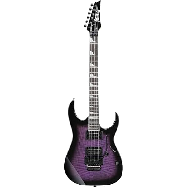 Ibanez Gio RG320FAT Guitarra Eléctrica Violeta Transparente Sunburst