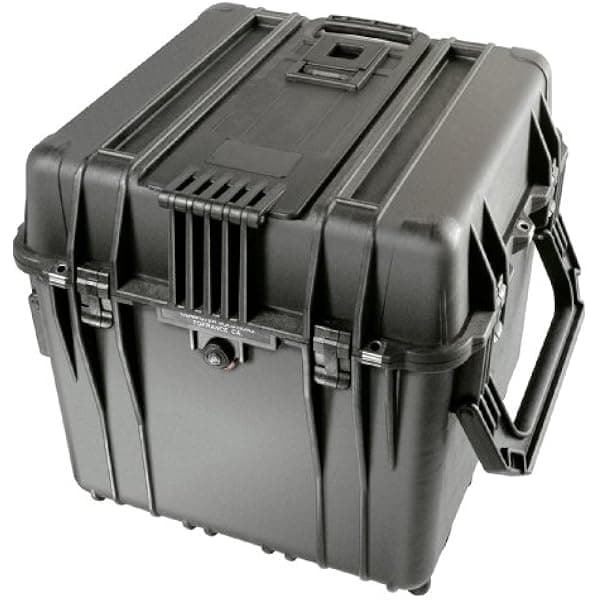 Pelican 0340-000-110 Maleta rígida con espuma (negro) caja de protección para equipo