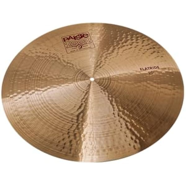 Paiste 2002 1062320 Platillo Ride Plano 20 pulgadas para batería