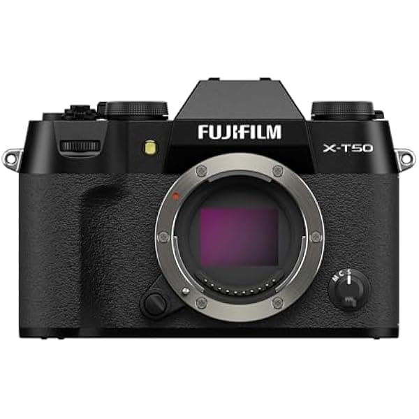 Fujifilm X-T50 cámara sin espejo digital solo cuerpo negro