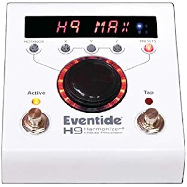 Eventide H9 MAX 1179-031 Pedal Multiefectos Harmonizer para Guitarra y Bajo con Modulación, Delay, Reverb y Pitch Shifting