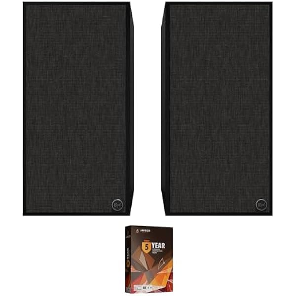 Klipsch The Nines Black par de parlantes activos 240W, woofer de 8”, plan de protección Amber 5 años (2023)