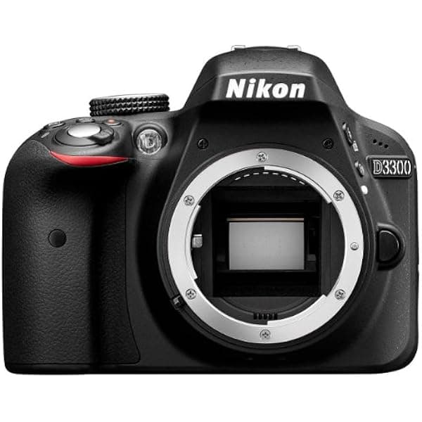 Nikon D3300 Cámara Réflex Digital DSLR 24.2MP Video Full HD 1080p Solo Cuerpo - Negro