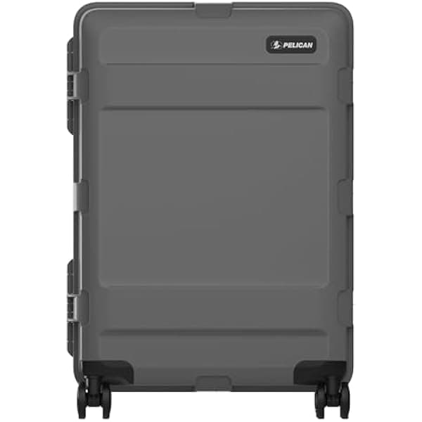Pelican ATX Maleta rígida impermeable con ruedas 25'' mediana para bodega (gris carbón)