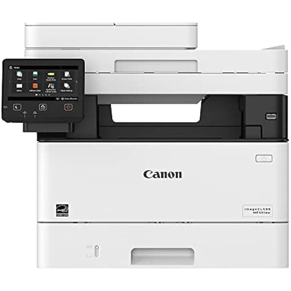 Canon imageCLASS MF451dw Impresora láser monocromática multifunción inalámbrica, imprime, copia y escanea, pantalla táctil color 5"