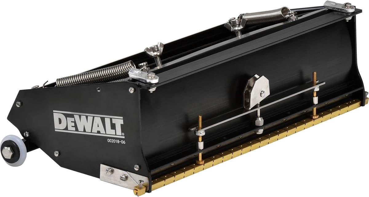 DEWALT Drywall Tools DXTT-2-766 Caja Plana 12" Aluminio Anodizado para Drywall