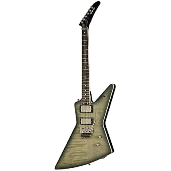 Epiphone LE Brendon Small Ghosthorse Explorer EDBSEGKBNF3 guitarra eléctrica Galaktikon Burst con estuche