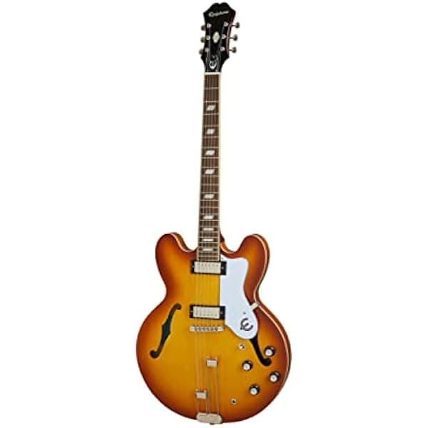 Epiphone Riviera EORRTNH1 guitarra eléctrica semihueca archtop Royal Tan