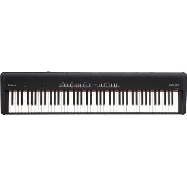 Roland FP-50-BK Piano Digital 88 teclas contrapesadas portátil color negro