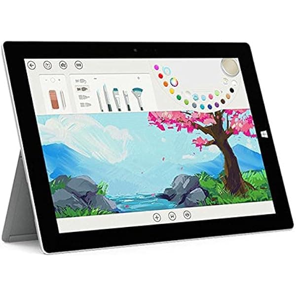 Microsoft Surface 3 7G5-00003 64GB Plata 2GB RAM Intel Atom Wi-Fi Pantalla 10.8 pulgadas Tablet