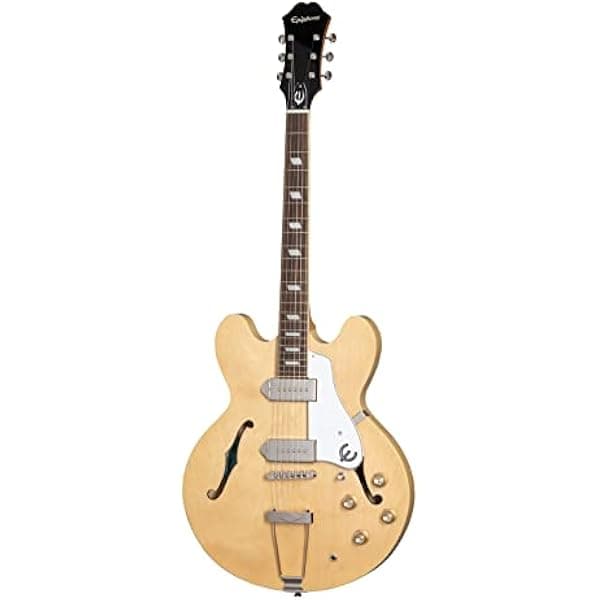 Epiphone Casino EOCANANH1 guitarra eléctrica archtop de cuerpo hueco, color Natural