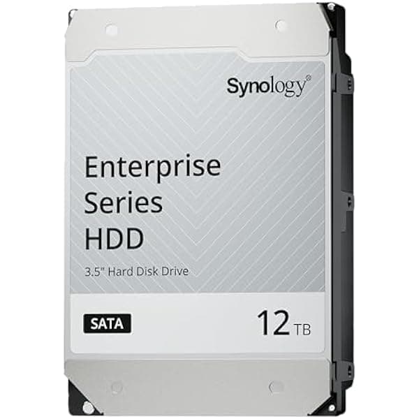 Synology HAT5300-12T Disco Duro 12TB 3.5" 7200 rpm SATA para NAS, operación 24/7