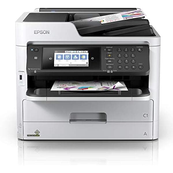 Epson WorkForce Pro WF-C5710 Impresora Multifunción Color de Red, Capacidad Estándar, Plata