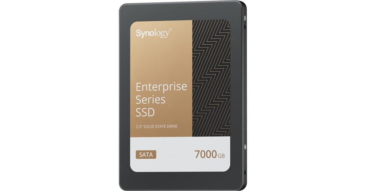 Synology SAT5210-7000G SSD 2.5'' SATA 6Gb/s 7TB 7mm Lectura 530MB/s Escritura 500MB/s