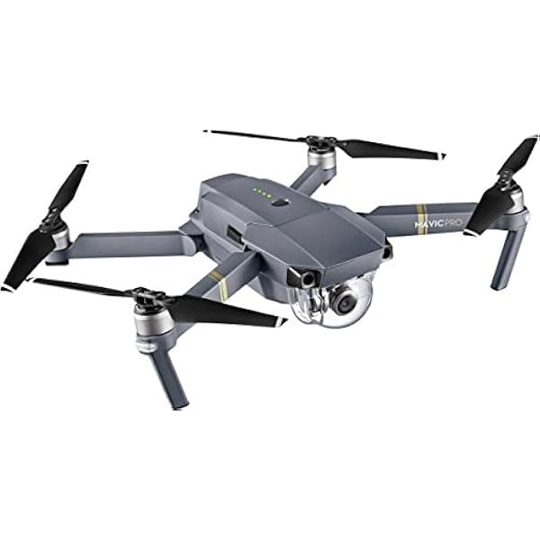 DJI Mavic Pro CP.PT.000642 Fly More Combo dron 4K, cámara estabilizada, plegable, GPS, 27 min de vuelo