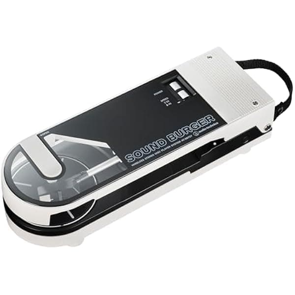 Audio-Technica Sound Burger AT-SB727 tocadiscos portátil Bluetooth para vinilos color blanco