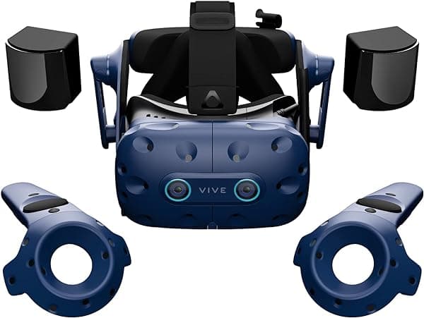 HTC Vive Pro Eye 99HARY011-00 realidad virtual VR sistema completo Office con seguimiento ocular para PC