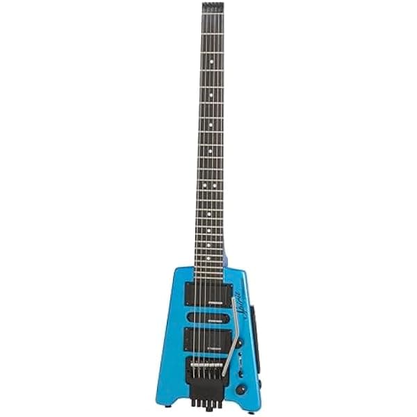 Epiphone Steinberger Spirit GT PRO Deluxe guitarra eléctrica Azul Frost con funda