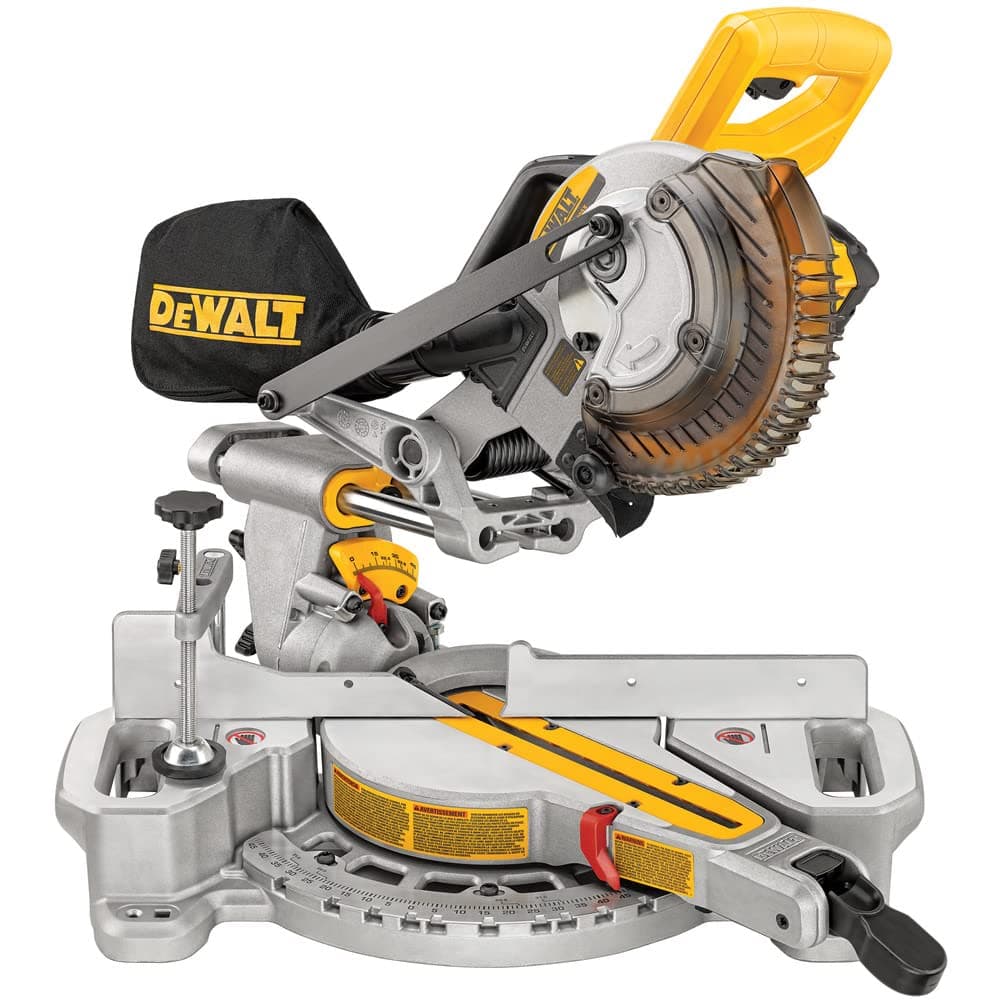 DEWALT 20V MAX DCS361M1 Sierra ingletadora 7-1/4" inalámbrica sin cable