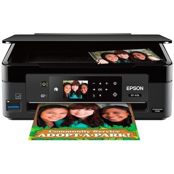 Epson Expression Home XP-446 impresora multifunción inalámbrica Wi-Fi, copia y escaneo, Small-in-One compacta