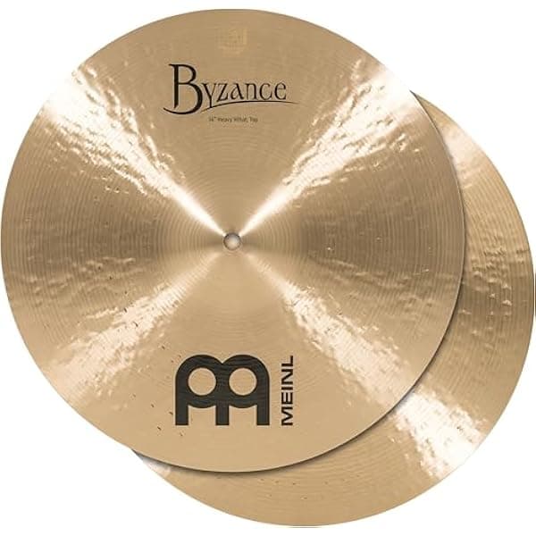 Meinl Cymbals Byzance B14HH Hi-Hat 14" Tradicional Pesado, Par de Platillos (VIDEO)