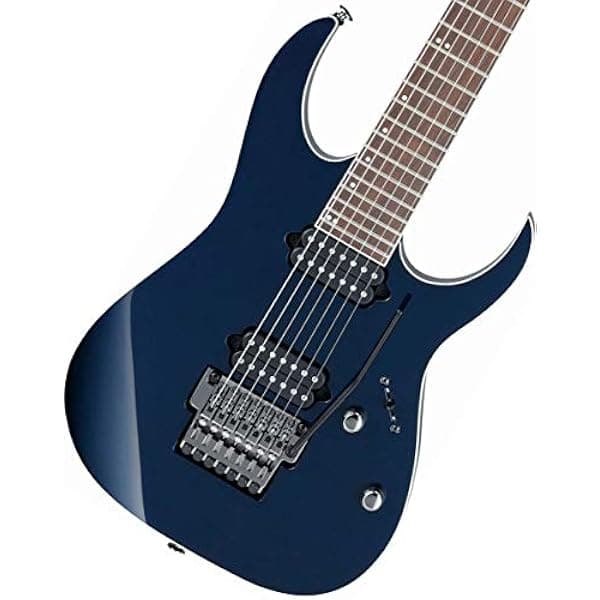 Ibanez Prestige RG2027XL - Guitarra Eléctrica 7 Cuerdas, Dark Tide Blue