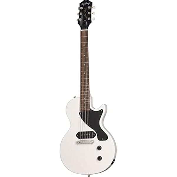 Epiphone Billie Joe Armstrong LP Junior guitarra eléctrica blanco clásico con estuche