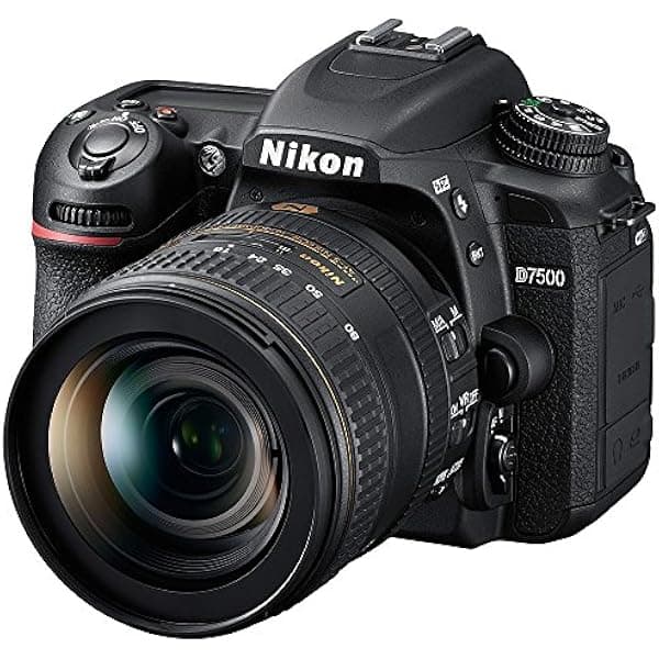 Nikon D7500 Cámara DSLR 20.9MP con Lente AF-S DX NIKKOR 16-80mm f/2.8-4E ED VR, Negro