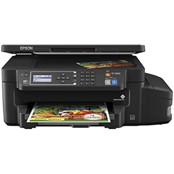 Epson EcoTank ET-3600 impresora multifuncional a color inalámbrica Wi-Fi Supertank con escáner, copiadora y Ethernet