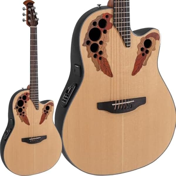 Ovation Celebrity Elite CE44-4 Guitarra Electroacústica 6 Cuerdas Natural